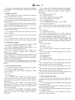 ASTM F3262-17 ASTM F3262-17 - Standard Classification System for Small Unmanned Aircraft Systems (sUASs) for Land Search and Rescue - Page 2 preview
