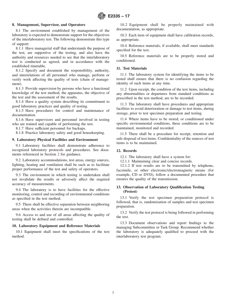 ASTM E2335-17 - Standard Guide for  Laboratory Monitors