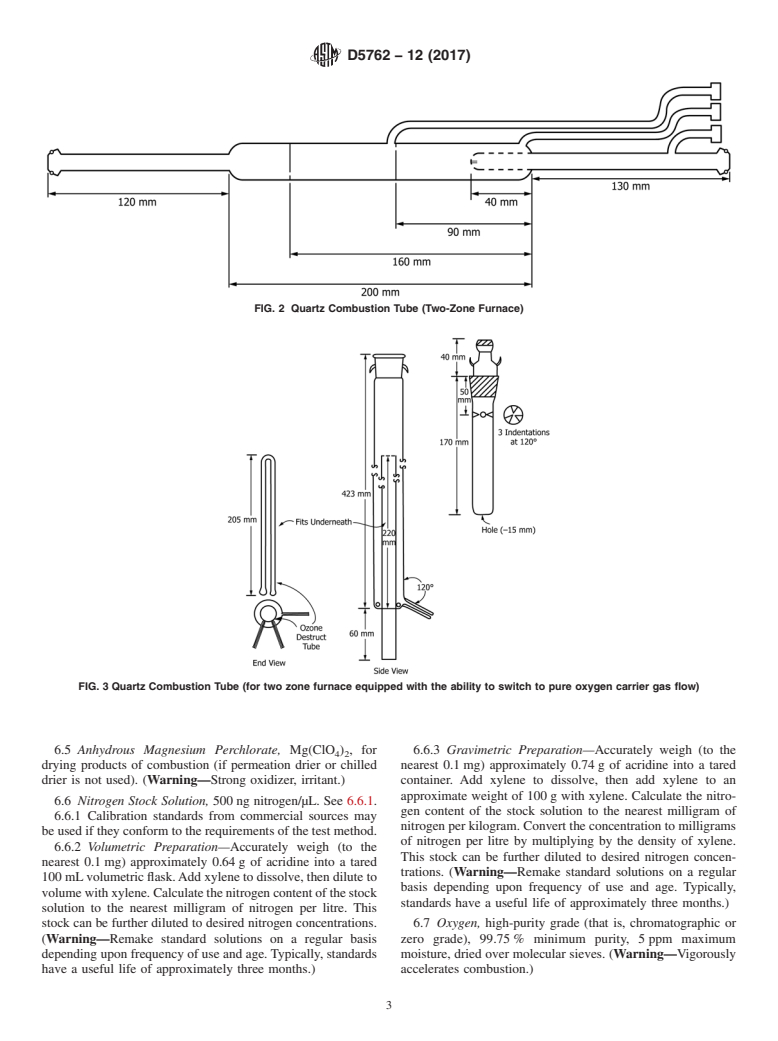 ASTM D5762-12(2017) - Standard Test Method for  Nitrogen in Petroleum and Petroleum Products by Boat-Inlet  Chemiluminescence