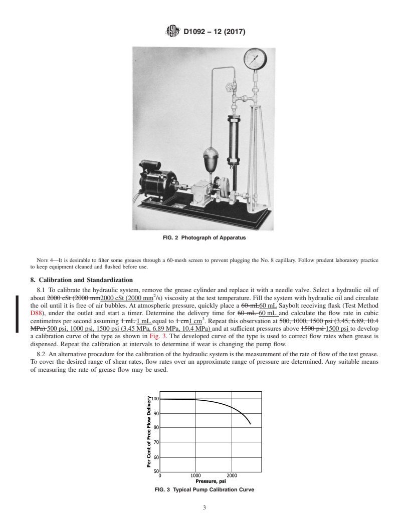 REDLINE ASTM D1092-12(2017) - Standard Test Method for Measuring Apparent Viscosity of Lubricating Greases