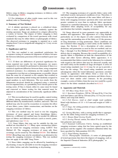 ASTM D3939/D3939M-13(2017) ASTM D3939/D3939M-13(2017) - Standard Test Method for Snagging Resistance of Fabrics (Mace) - Page 2 preview