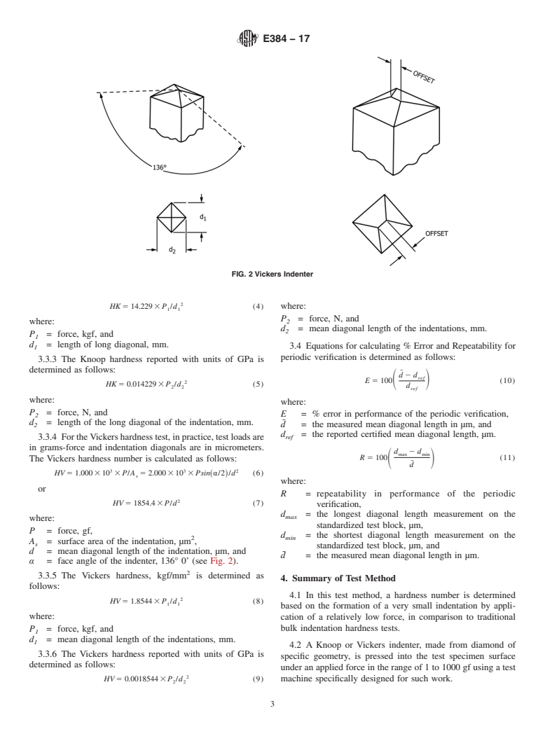 ASTM E384-17 - Standard Test Method for Microindentation Hardness of Materials