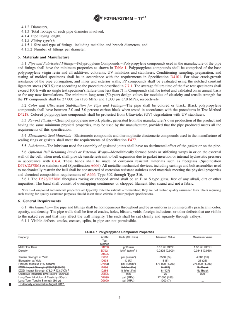 ASTM F2764/F2764M-17e1 - Standard Specification For 6 To 60 In. [150 To ...