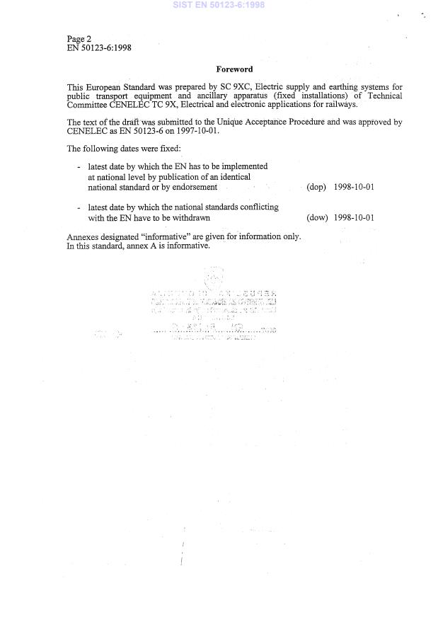 EN 50123-6:1998 EN 50123-6:1998 - Page 4 preview