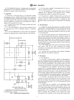 ASTM E987-88(2017) ASTM E987-88(2017) - Standard Test Methods for Deglazing Force of Fenestration Products - Page 2 preview