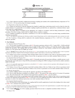 ASTM F2176-17 REDLINE ASTM F2176-17 - Standard Specification for Mechanical Couplings Used on Polyethylene Conduit, Duct and Innerduct - Page 3 preview