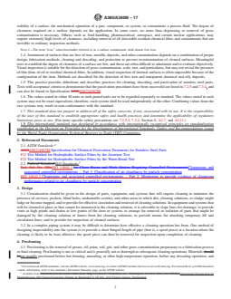 ASTM A380/A380M-17 REDLINE ASTM A380/A380M-17 - Standard Practice for Cleaning, Descaling, and Passivation of Stainless Steel Parts, Equipment, and Systems - Page 2 preview