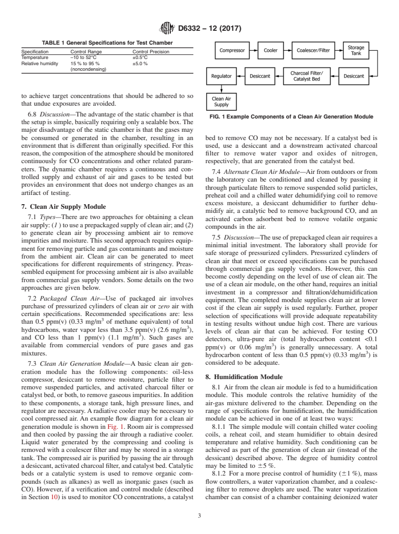 ASTM D6332-12(2017) - Standard Guide for  Testing Systems for Measuring Dynamic Responses of Carbon Monoxide  Detectors to Gases and Vapors