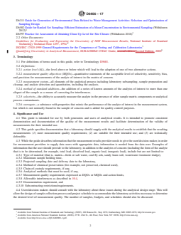 ASTM D6956-17 REDLINE ASTM D6956-17 - Standard Guide for Demonstrating and Assessing Whether a Chemical Analytical Measurement System Provides Analytical Results Consistent with Their Intended Use - Page 2 preview