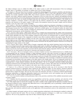 ASTM D6956-17 REDLINE ASTM D6956-17 - Standard Guide for Demonstrating and Assessing Whether a Chemical Analytical Measurement System Provides Analytical Results Consistent with Their Intended Use - Page 4 preview