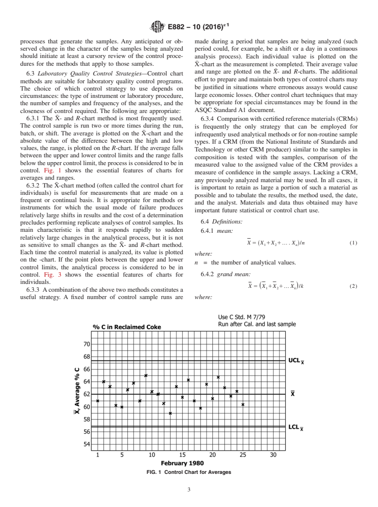 ASTM E882-10(2016)e1 - Standard Guide for  Accountability and Quality Control in the Chemical Analysis  Laboratory