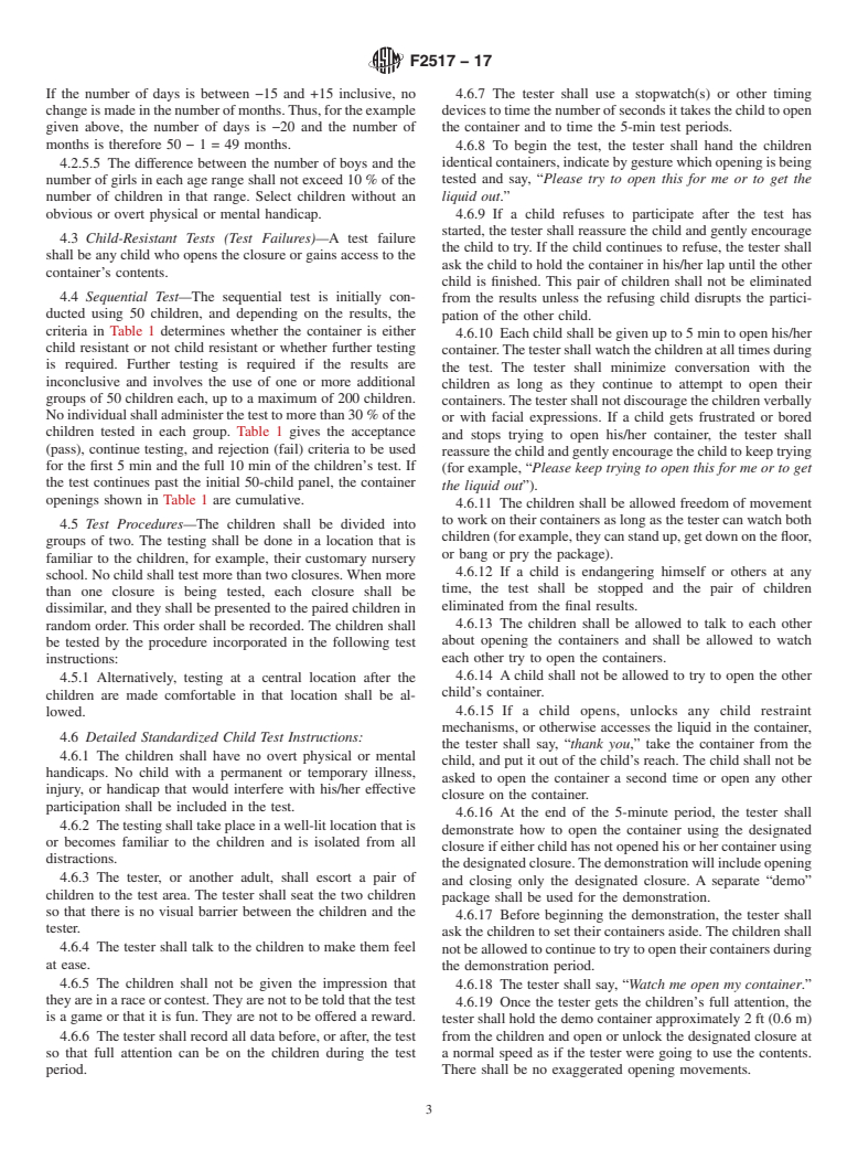 ASTM F2517-17 - Standard Specification for  Determination of Child Resistance of Portable Fuel Containers  for Consumer Use