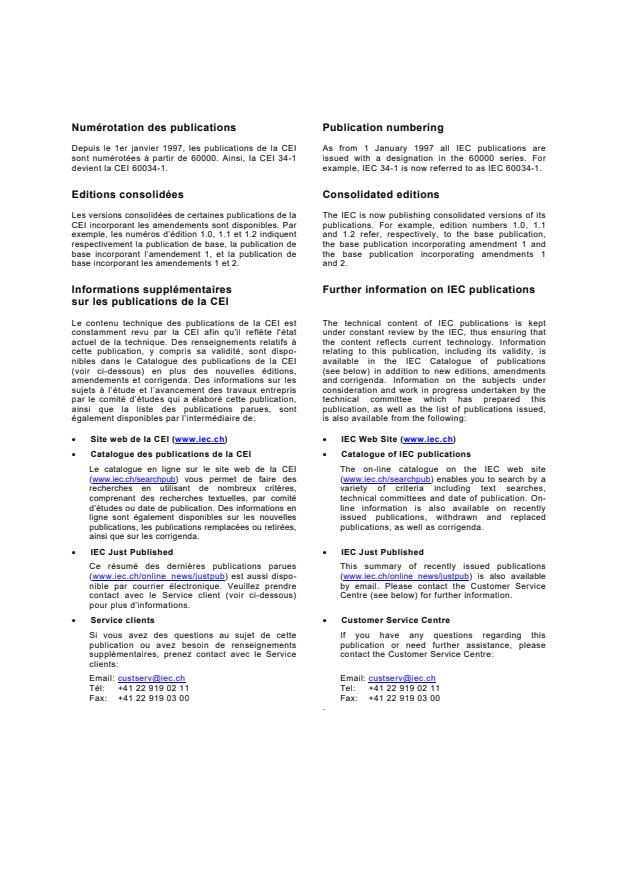 IEC 61076-1:2006 IEC 61076-1:2006 - Connectors for electronic equipment - Product requirements - Part 1: Generic specification - Page 2 preview