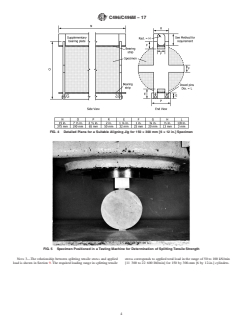 ASTM C496/C496M-17 ASTM C496/C496M-17 - Standard Test Method for Splitting Tensile Strength of Cylindrical Concrete Specimens - Page 4 preview