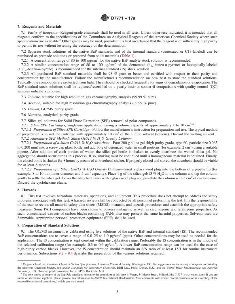 REDLINE ASTM D7771-17a - Standard Test Method for Determination of Benzo-&#x3b1;-Pyrene (BaP) Content in Carbon  Black