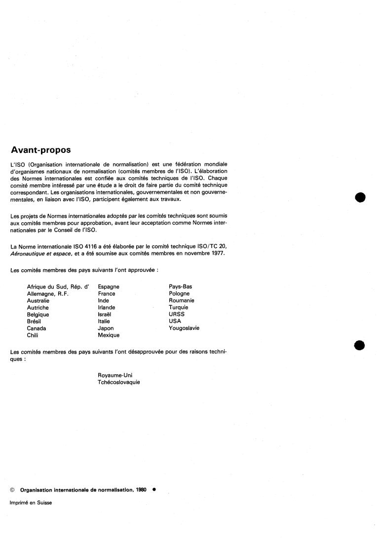 ISO 4116:1980 ISO 4116:1980 - Ground equipment requirements for compatibility with aircraft unit load devices
Released:10/1/1980 - Page 2 preview
