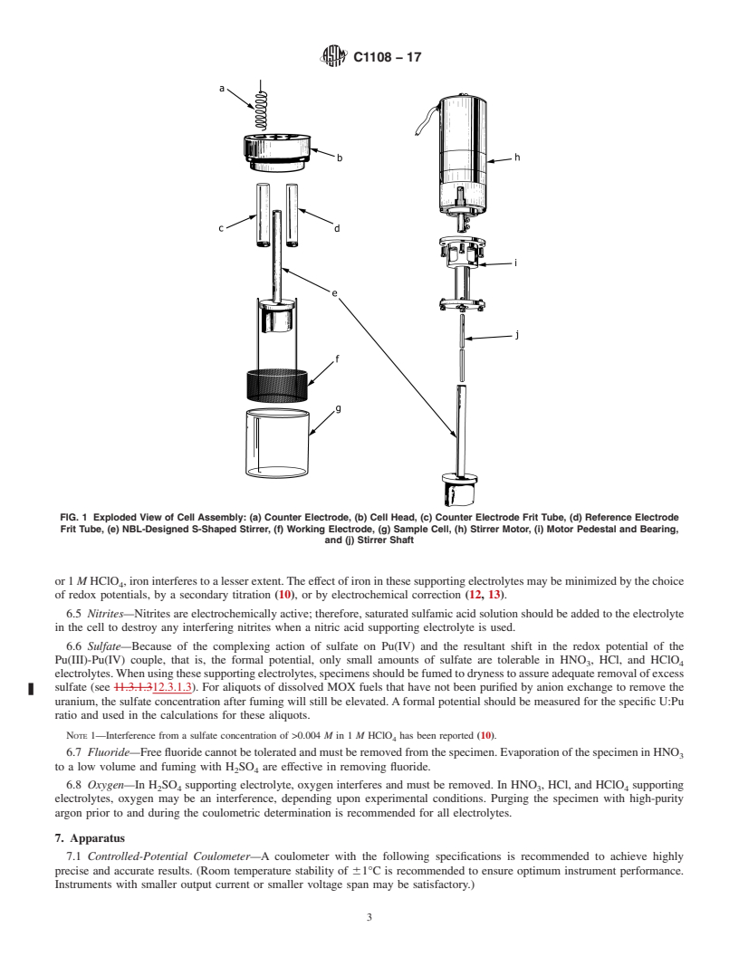 REDLINE ASTM C1108-17 - Standard Test Method for  Plutonium by Controlled-Potential Coulometry