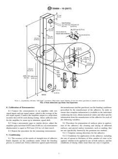 ASTM D5656-10(2017) ASTM D5656-10(2017) - Standard Test Method for Thick-Adherend Metal Lap-Shear Joints for Determination of the Stress-Strain Behavior of Adhesives in Shear by Tension Loading - Page 3 preview
