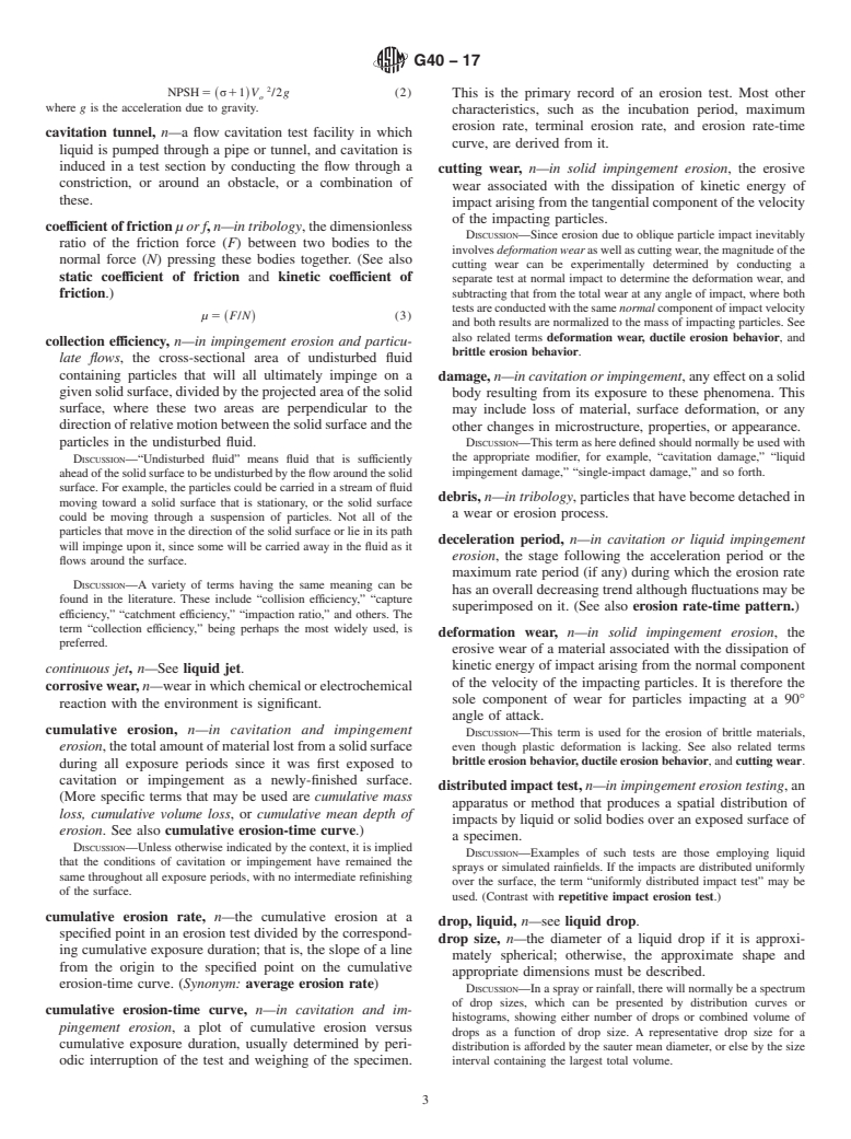 ASTM G40-17 - Standard Terminology Relating to  Wear and Erosion