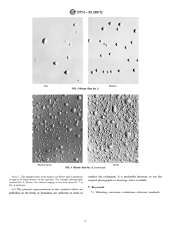 ASTM D714-02(2017) ASTM D714-02(2017) - Standard Test Method for Evaluating Degree of Blistering of Paints - Page 2 preview