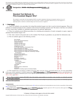 REDLINE ASTM D1676-17 - Standard Test Methods for  Film-Insulated Magnet Wire