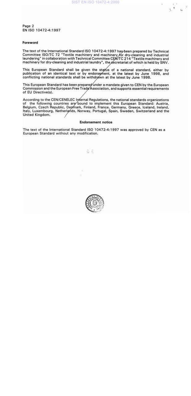 EN ISO 10472-4:1997 EN ISO 10472-4:2000 - Page 4 preview