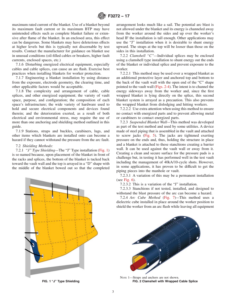 ASTM F3272-17 - Standard Guide for Selection, Care, and Use of Arc Protective Blankets