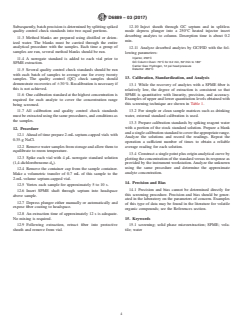ASTM D6889-03(2017) ASTM D6889-03(2017) - Standard Practice for Fast Screening for Volatile Organic Compounds in Water Using Solid Phase Microextraction (SPME) - Page 4 preview
