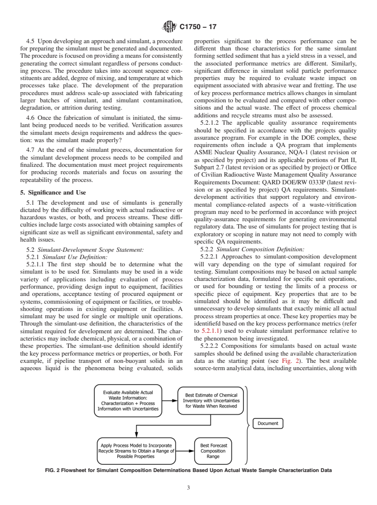 ASTM C1750-17 - Standard Guide for  Development, Verification, Validation, and Documentation of  Simulated High-Level Tank Waste