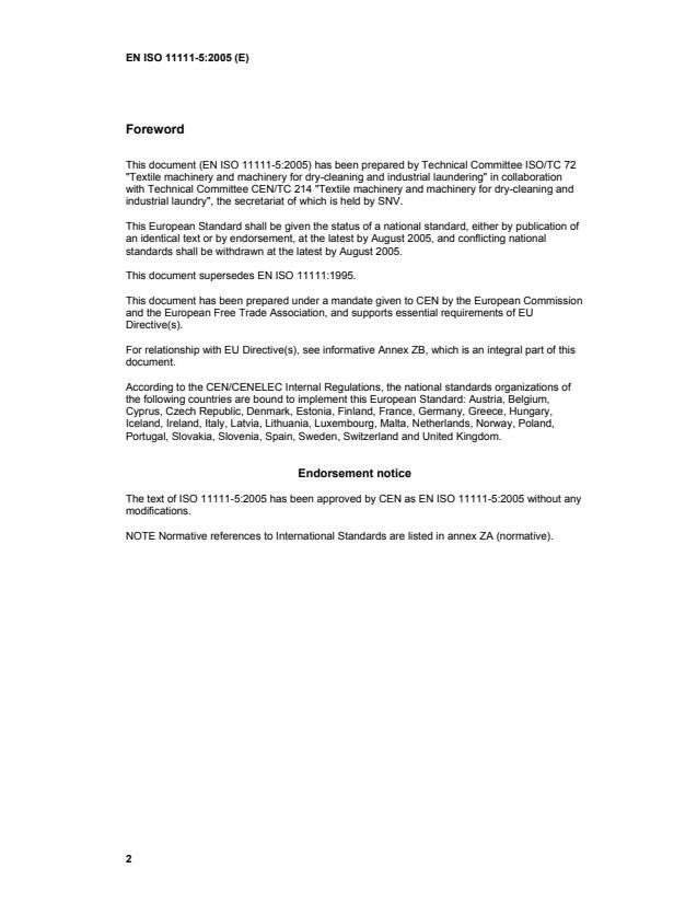 EN ISO 11111-5:2005 EN ISO 11111-5:2005 - Page 4 preview