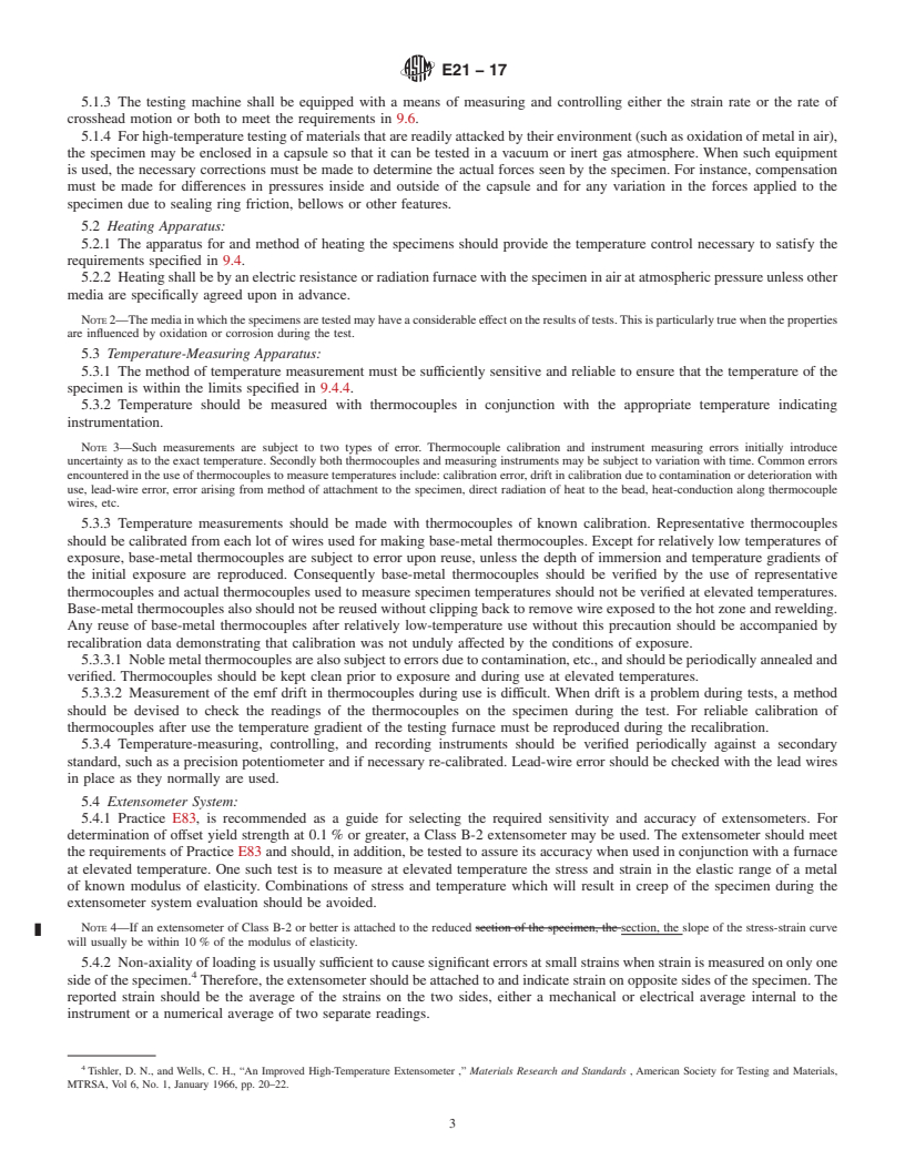 REDLINE ASTM E21-17 - Standard Test Methods for  Elevated Temperature Tension Tests of Metallic Materials