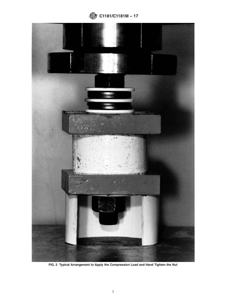 ASTM C1181/C1181M-17 - Standard Test Methods for  Compressive Creep of Chemical-Resistant Polymer Machinery Grouts