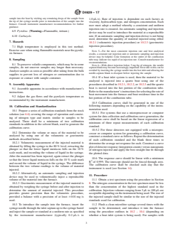 ASTM D4629-17 ASTM D4629-17 - Standard Test Method for Trace Nitrogen in Liquid Hydrocarbons by Syringe/Inlet Oxidative Combustion and Chemiluminescence Detection - Page 3 preview