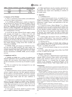 ASTM D7731-17 ASTM D7731-17 - Standard Test Method for Determination of Dipropylene Glycol Monobutyl Ether and Ethylene Glycol Monobutyl Ether in Sea Water by Liquid Chromatography/Tandem Mass Spectrometry (LC/MS/MS) - Page 2 preview