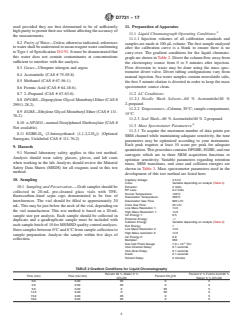 ASTM D7731-17 ASTM D7731-17 - Standard Test Method for Determination of Dipropylene Glycol Monobutyl Ether and Ethylene Glycol Monobutyl Ether in Sea Water by Liquid Chromatography/Tandem Mass Spectrometry (LC/MS/MS) - Page 4 preview