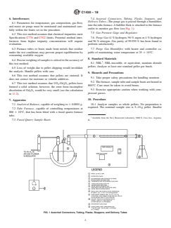 ASTM C1430-18 ASTM C1430-18 - Standard Test Method for Determination of Uranium, Oxygen to Uranium (O/U), and Oxygen to Metal (O/M) in Sintered Uranium Dioxide and Gadolinia-Uranium Dioxide Pellets by Atmospheric Equilibration - Page 2 preview
