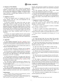 ASTM D7298-06(2017) ASTM D7298-06(2017) - Standard Test Method for Measurement of Comparative Legibility by Means of Polarizing Filter Instrumentation - Page 3 preview