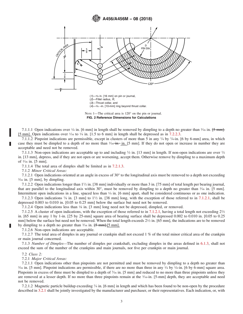 REDLINE ASTM A456/A456M-08(2018) - Standard Specification for Magnetic Particle Examination of Large Crankshaft<brk/> Forgings
