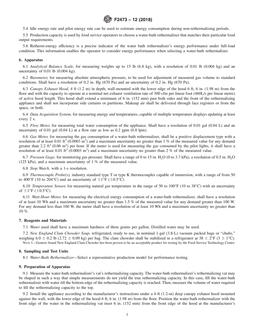 ASTM F2473-12(2018) - Standard Test Method for Performance of Water ...