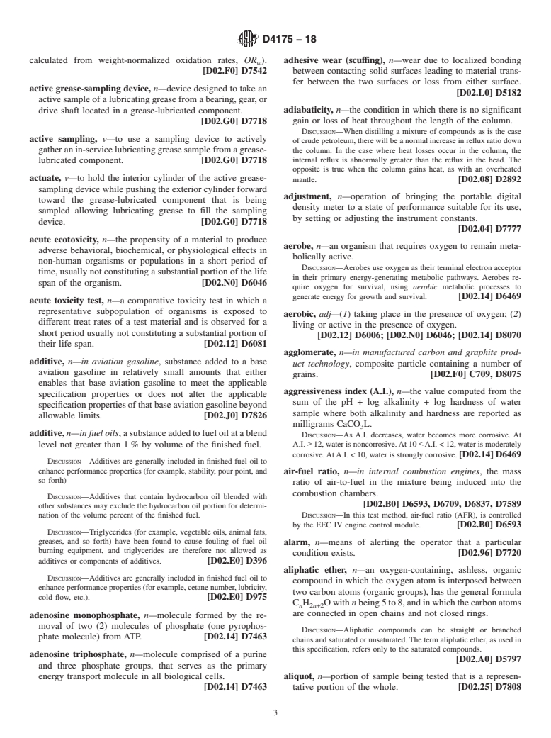 ASTM D4175-18 - Standard Terminology Relating to Petroleum Products, Liquid Fuels, and Lubricants