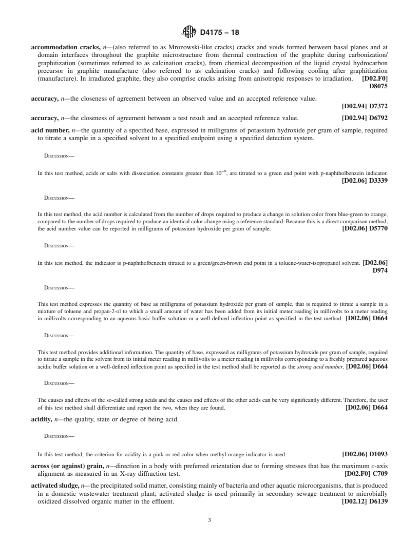 REDLINE ASTM D4175-18 - Standard Terminology Relating to Petroleum Products, Liquid Fuels, and Lubricants