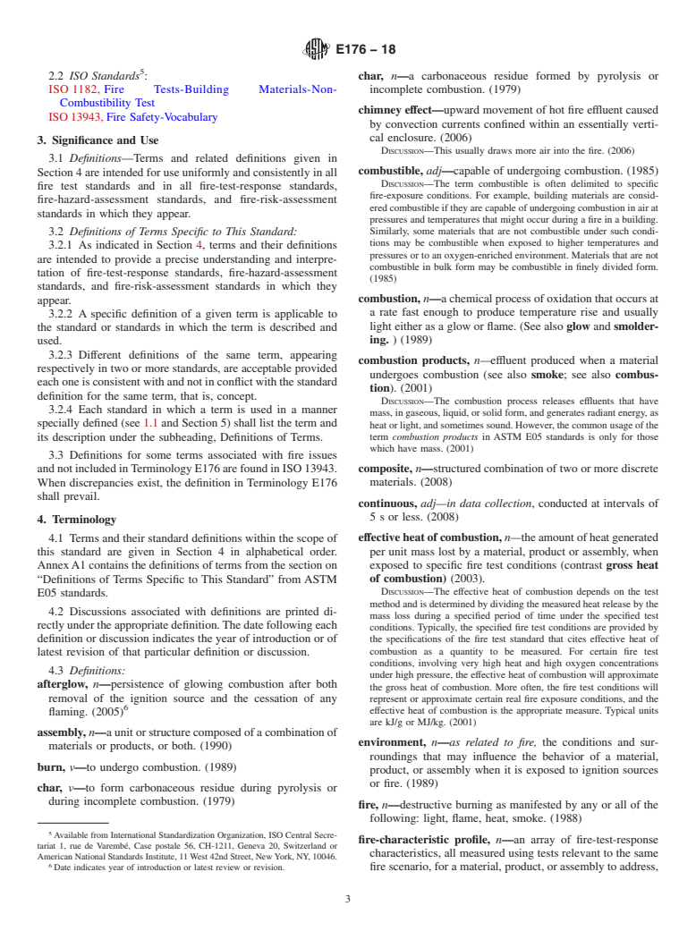 ASTM E176-18 - Standard Terminology of  Fire Standards