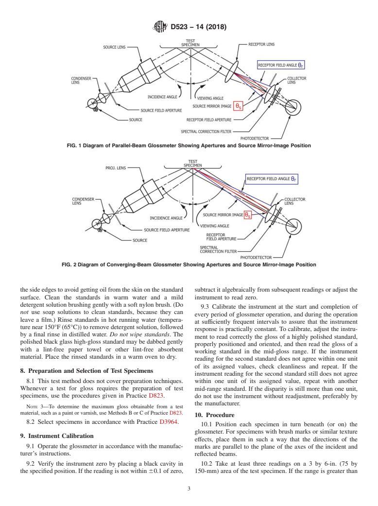 ASTM D523-14(2018) - Standard Test Method for Specular Gloss