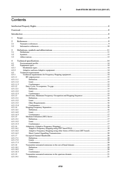 SIST EN 300 328 V1.8.1:2012 en_300328v010800c - Electromagnetic compatibility and Radio spectrum Matters (ERM); Wideband transmission systems; Data transmission equipment operating in the 2,4 GHz ISM band and using wide band modulation techniques; Harmonized EN covering the essential requirements of article 3.2 of the R&TTE Directive - Page 3 preview