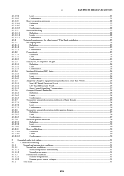 SIST EN 300 328 V1.8.1:2012 en_300328v010800c - Electromagnetic compatibility and Radio spectrum Matters (ERM); Wideband transmission systems; Data transmission equipment operating in the 2,4 GHz ISM band and using wide band modulation techniques; Harmonized EN covering the essential requirements of article 3.2 of the R&TTE Directive - Page 4 preview