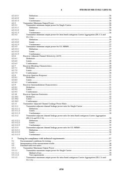 ETSI EN 301 908-13 V6.2.1 (2013-10) - IMT cellular networks; Harmonized EN covering the essential requirements of article 3.2 of the R&TTE Directive; Part 13: Evolved Universal Terrestrial Radio Access (E-UTRA) User Equipment (UE) - Page 4 preview