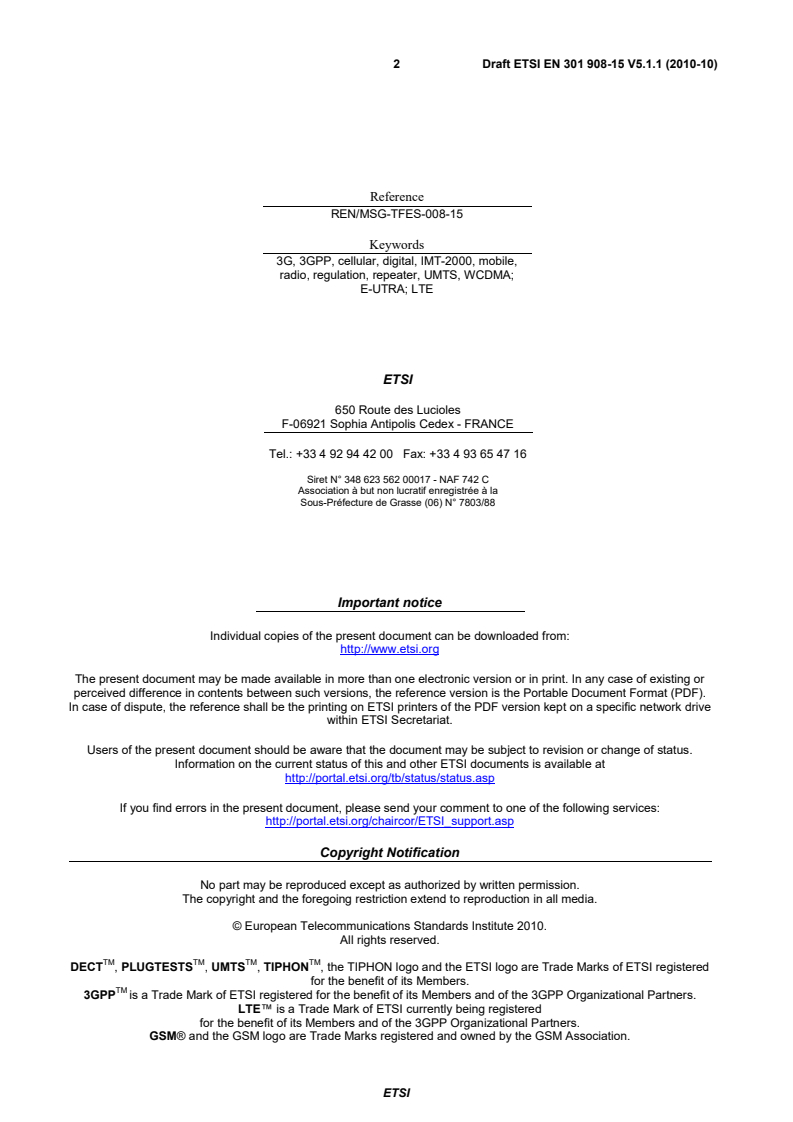 en_30190815v050101c - Base Stations (BS), Repeaters and User Equipment (UE) for IMT-2000 Third-Generation cellular networks; Part 15: Harmonized EN for IMT-2000, Evolved Universal Terrestrial Radio Access (E-UTRA) (FDD Repeaters) covering the essential requirements of article 3.2 of the R&TTE Directive