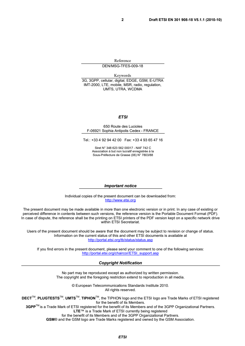 en_30190818v050101c - Base Stations (BS), Repeaters and User Equipment (UE) for IMT-2000 Third-Generation cellular networks; Part 18: Harmonized EN for Multi-Standard Radio (UTRA, E-UTRA, GSM/EDGE) Base Stations (BS) covering the essential requirements of article 3.2 of the R&TTE Directive