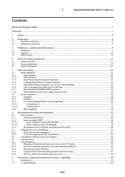 en_302755v010301o - Digital Video Broadcasting (DVB); Frame structure channel coding and modulation for a second generation digital terrestrial television broadcasting system (DVB-T2) - Page 3 preview