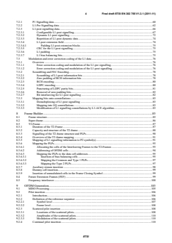 en_302755v010301o - Digital Video Broadcasting (DVB); Frame structure channel coding and modulation for a second generation digital terrestrial television broadcasting system (DVB-T2) - Page 4 preview